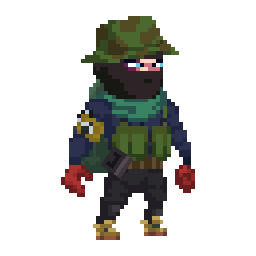 落葉メンバー — sniper rifle