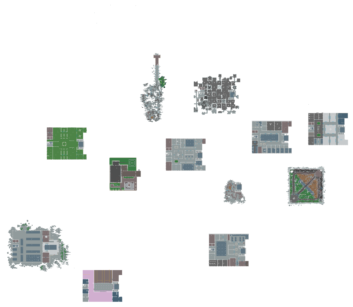 Terrain map for Origin08_1999